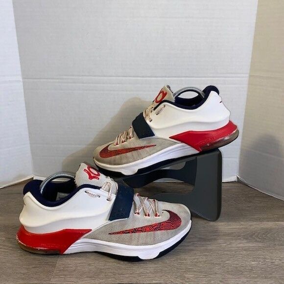 Nike | Shoes | Nike Kd Vii 7 Team Usa Mens Size 95 Red White  display picture 2